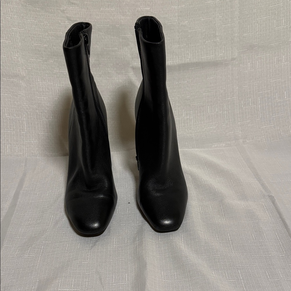 Steve Madden Sleek Black Ankle Booties
